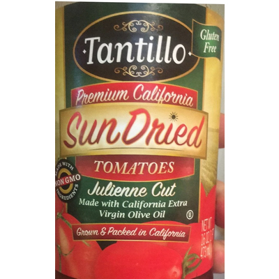 Sun Dried Tomatoes, Julienne Cut
