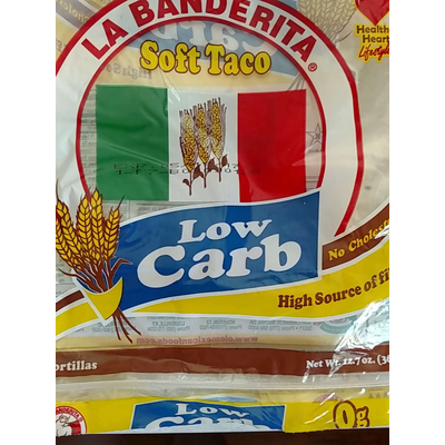 Soft Taco Tortillas, Low Carb