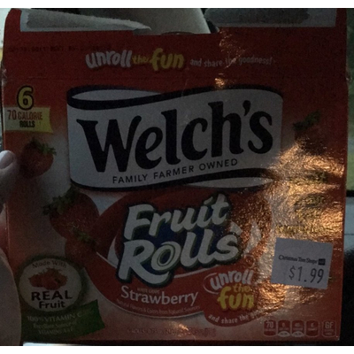 Fruit rolls, Strawberry