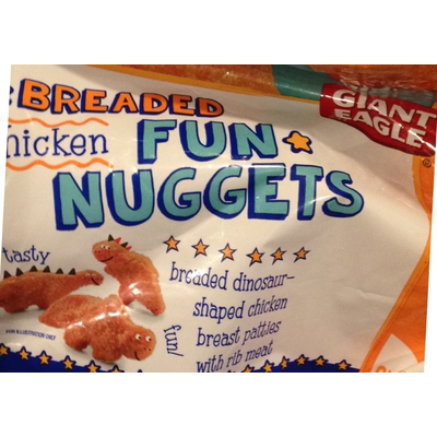 Chicken Fun Nuggets, Breaded