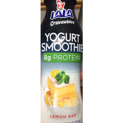 Yogurt Smoothie, Lemon Bar