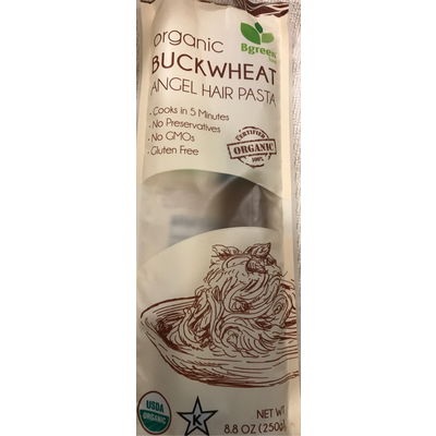 Angel Hair Pasta, Organic Buckwheat