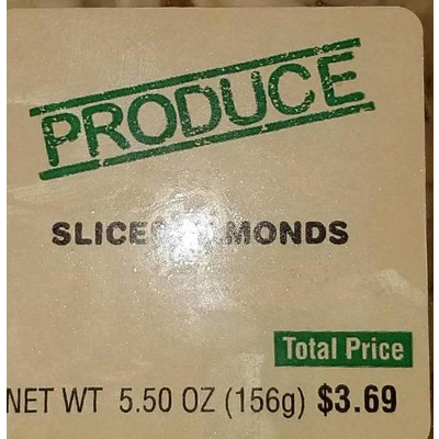 Almonds, Sliced