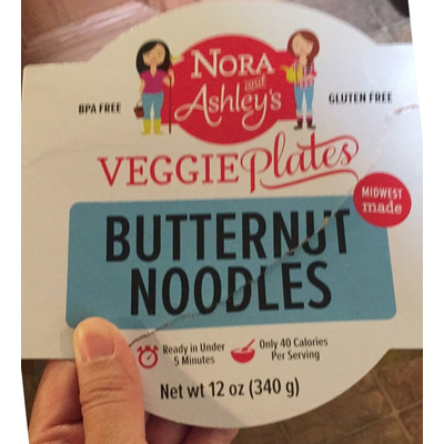 Butternut Noodles, Veggie Plates