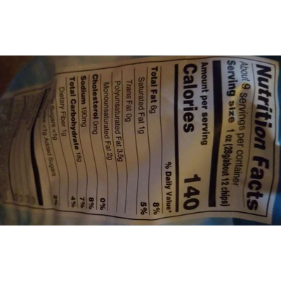 Kettle Chips, Sea Salt & Vinegar Flavor