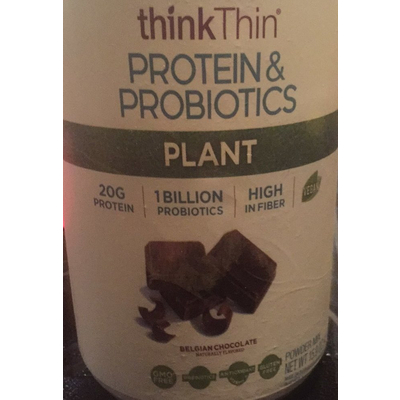 Plant Protein & Probiotics, Belgian Chocolate Flavored