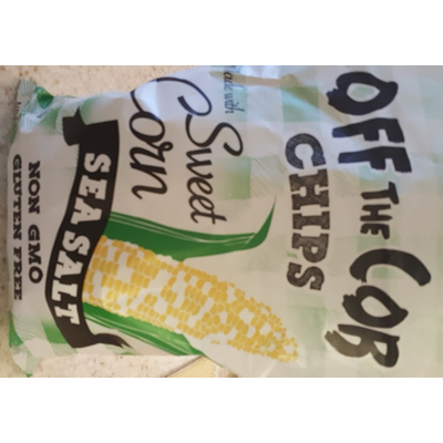 Sweet Corn Chips with Sea Salt