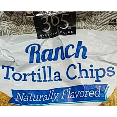 Tortilla Chips, Ranch