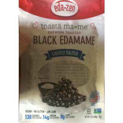 Black Edamame, Premium Toasted, Lightly Salted