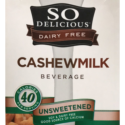Cashewmilk Beverage, Unsweetened
