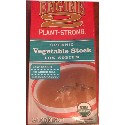 Organic Vegetable Stock, Low Sodium