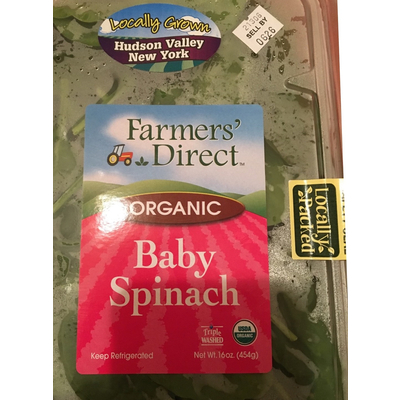 Organic Baby Spinach