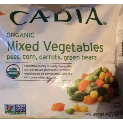 Mixed Vegetables, Organic