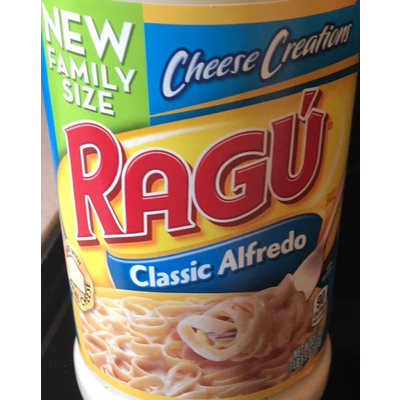Calories in Ragu Alfredo Sauce