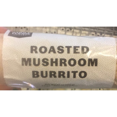Mushroom Burrito, Roasted