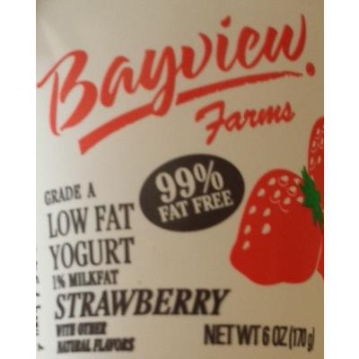 Low Fat Yogurt, Strawberry