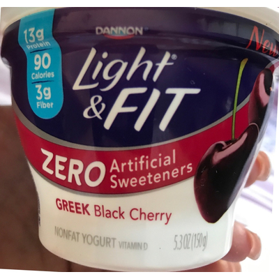 Greek Nonfat Yogurt, Black Cherry