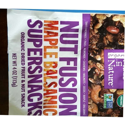 Nut Fusion Supersnacks, Maple Balsamic