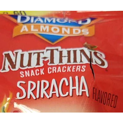 Nut Thins Snack Crackers, Sriracha