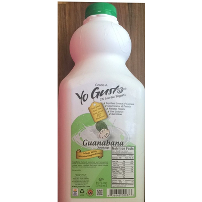 Low-Fat Yogurt, Guanabana