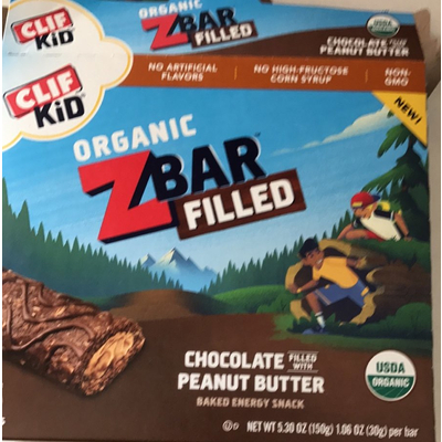 Kid ZBar, Chocolate with Peanut Butter Filled
