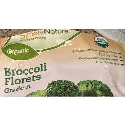 Broccoli Florets, Organic