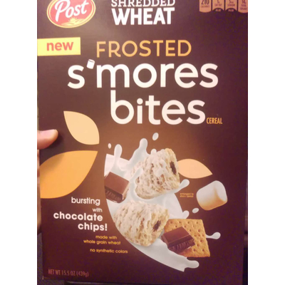 Cereal, Frosted S'mores Bites