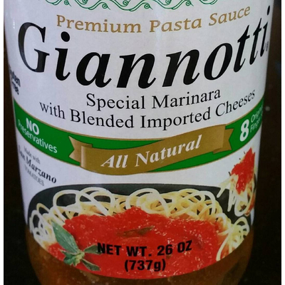 Pasta Sauce, Marinara