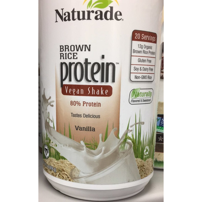 Brown Rice Protein Shake, Vanilla