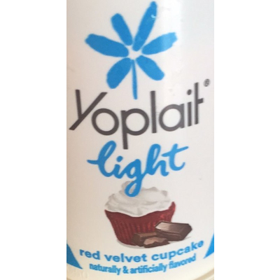 Light Yogurt, Red Velvet Cupcake