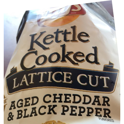 Potato Chips, Aged Cheddar & Black Pepper