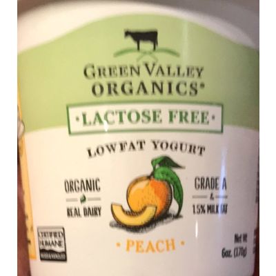 Low Fat Yogurt, Peach