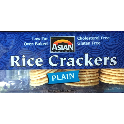 Rice Crackers, Plain