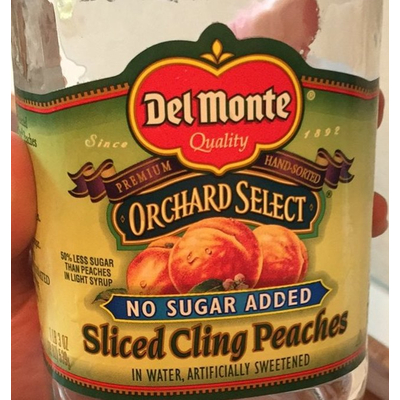 Sliced Cling Peaches in Water