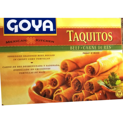 Taquitos, Beef