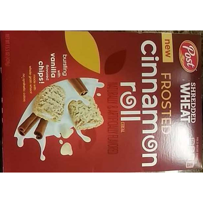 Shredded Wheat Cereal, Frosted Cinnamon Roll