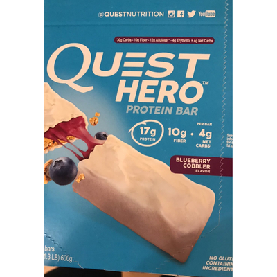 Protein Bar, Blueberry Cobbler