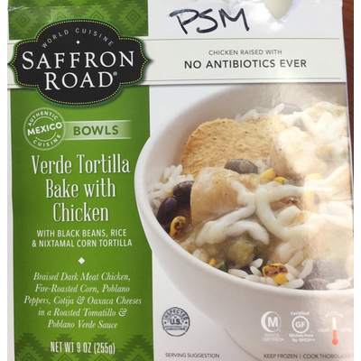 Authentic Cuisine Mexico Bowls, Verde Tortilla Bake with Chicken