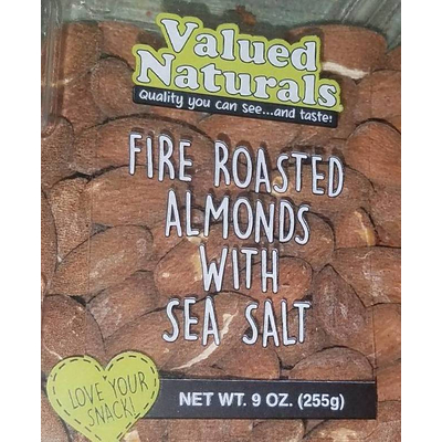 Fire Roasted Almonds, with Sea Salt