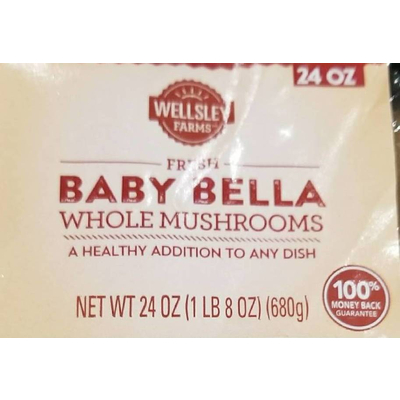 Baby Bella Whole Mushrooms