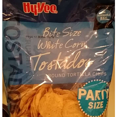 Ground Tortilla Chips, White Corn Tostados