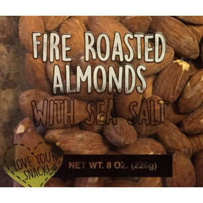 Almonds with Sea Salt, Fire Roasted