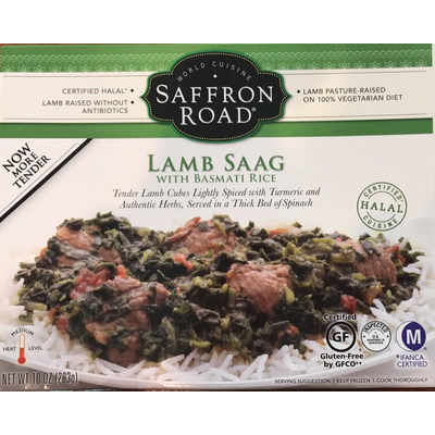 Lamb Saag with Basmati Rice