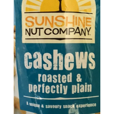 Cashews, Roasted & Perfectly Plain