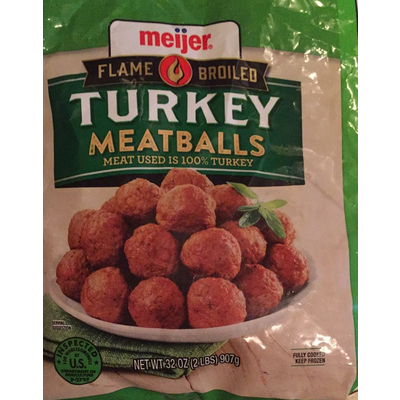 Calories in Turkey Meatballs from Meijer