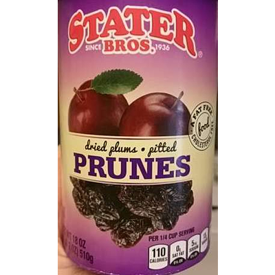Prunes, Pitted