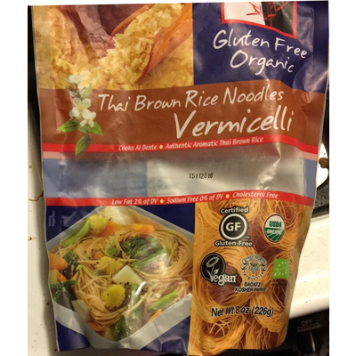 Thai Brown Rice Noodles Vermicelli