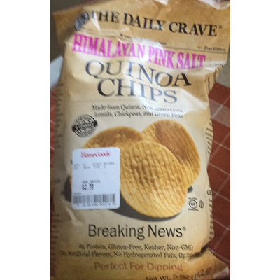Quinoa Chips, Himalayan Pink Salt