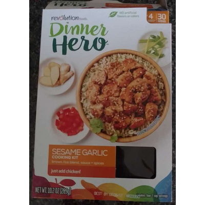 Dinner Hero, Sesame Garlic Cooking Kit