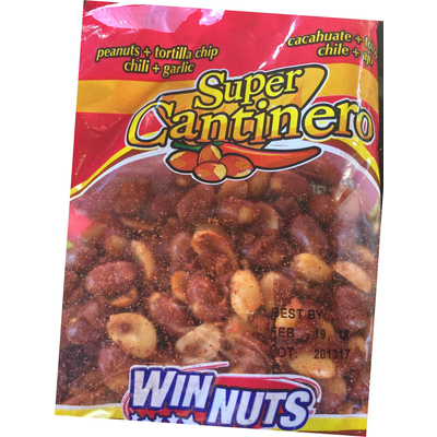 Super Cantinero, Peanuts + Tortilla Chips + Chili + Garlic